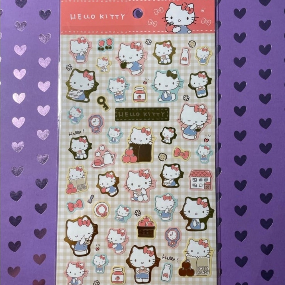 Hello Kitty Sticker Sheet